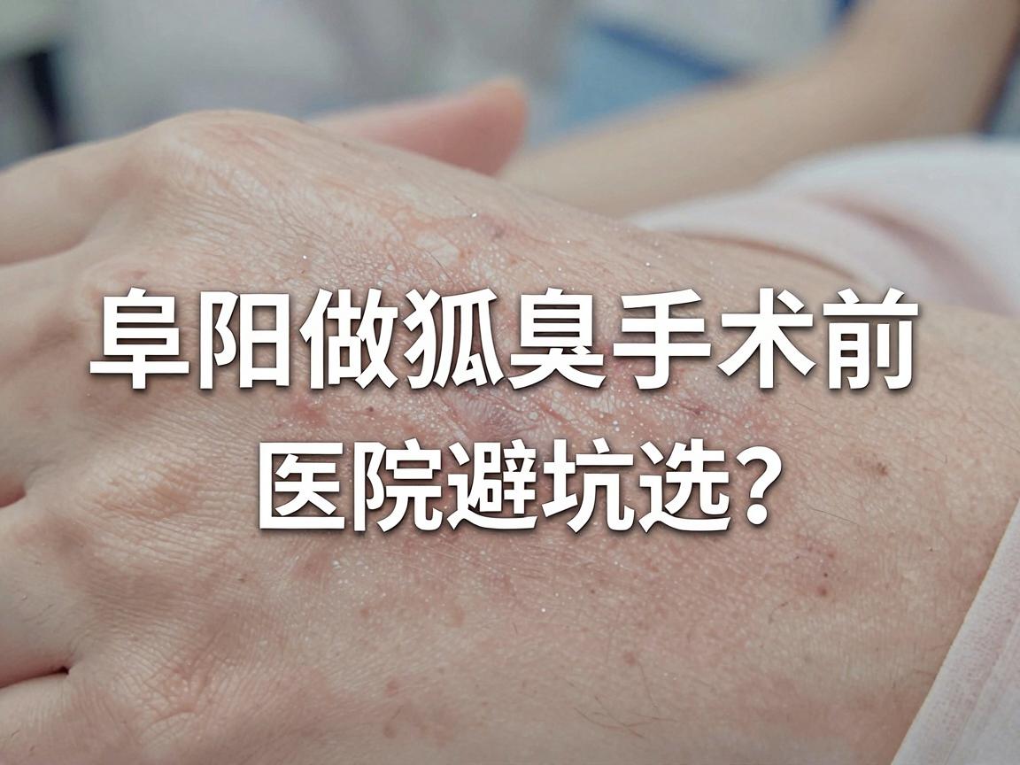 阜阳狐臭手术怎么选?阜阳做狐臭手术前,先看这份医院避坑指南 阜阳狐臭手术怎么选?阜阳做狐臭手术前,先看这份医院避坑指南
