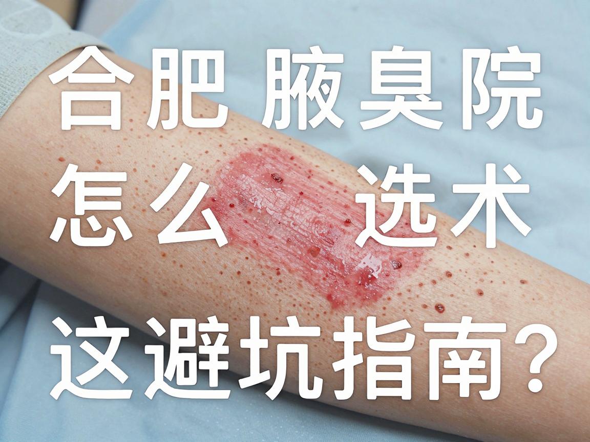 合肥腋臭手术医院怎么选?合肥腋秀专科的这份避坑指南,建议收藏 合肥腋臭手术医院怎么选?合肥腋秀专科的这份避坑指南,建议收藏