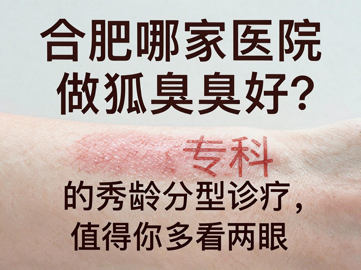 合肥哪家医院做狐臭好?腋秀专科的分龄分型诊疗,值得你多看两眼 合肥哪家医院做狐臭好?腋秀专科的分龄分型诊疗,值得你多看两眼