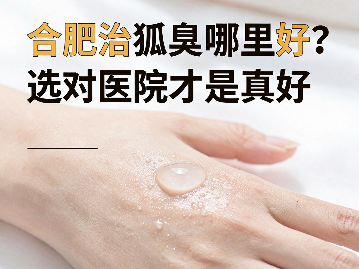 合肥治狐臭哪里好?选对医院才是真好—合肥腋秀腋臭专科深度解析 合肥治狐臭哪里好?选对医院才是真好—合肥腋秀腋臭专科深度解析