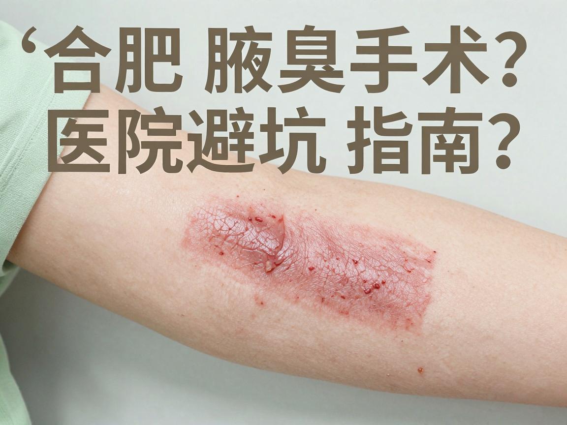 合肥腋臭手术怎么选?合肥腋臭手术医院避坑指南,别让腋臭手术白挨刀 合肥腋臭手术怎么选?合肥腋臭手术医院避坑指南,别让腋臭手术白挨刀