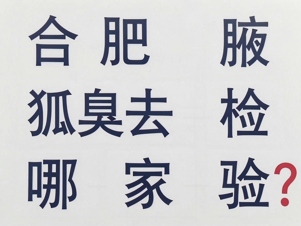 合肥查狐臭去哪家医院?腋秀腋臭专科检验流程干货分享 合肥查狐臭去哪家医院?腋秀腋臭专科检验流程干货分享