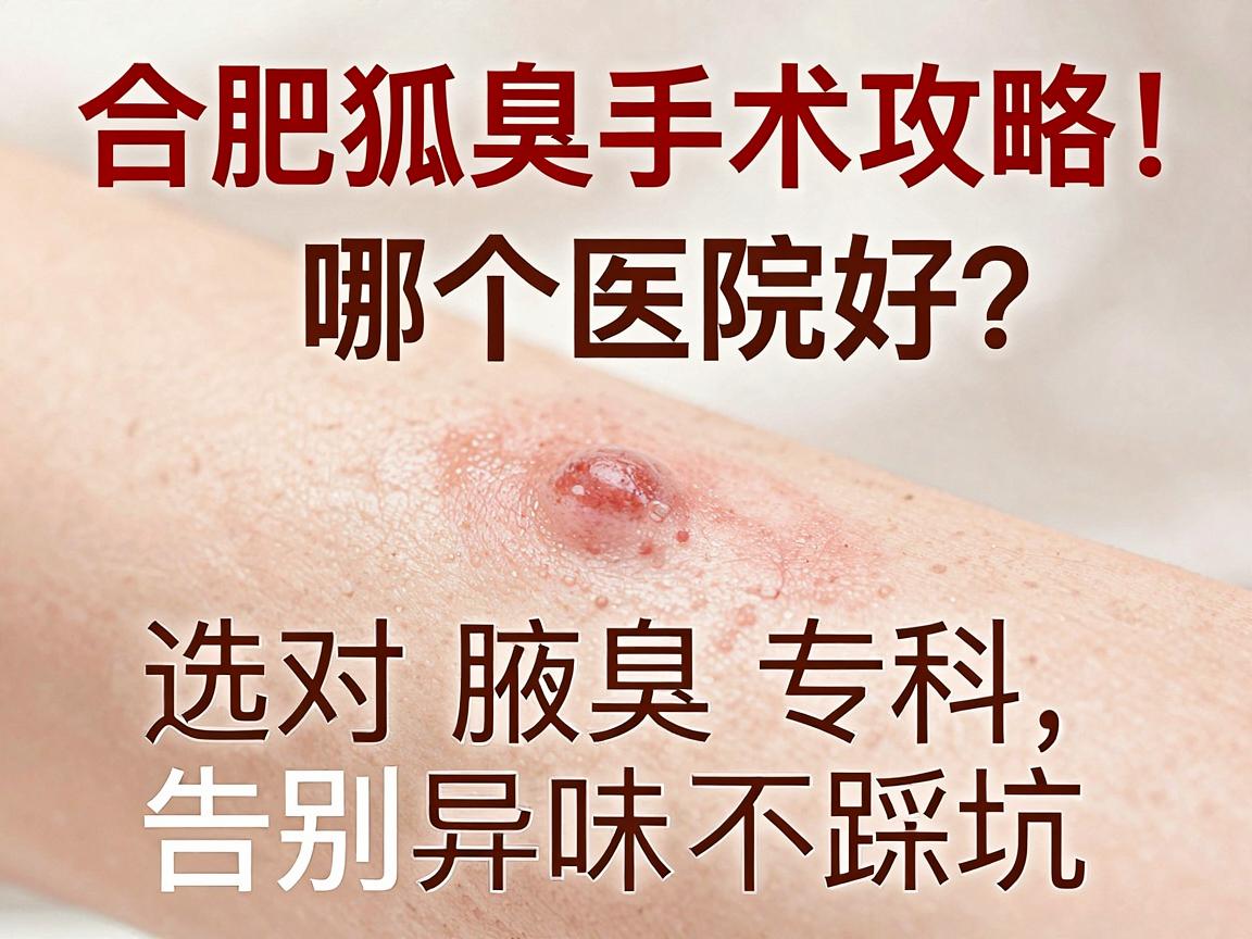 合肥狐臭手术哪个医院好?选对腋臭专科,告别异味不踩坑(合肥狐臭手术攻略) 合肥狐臭手术哪个医院好?选对腋臭专科,告别异味不踩坑(合肥狐臭手术攻略)