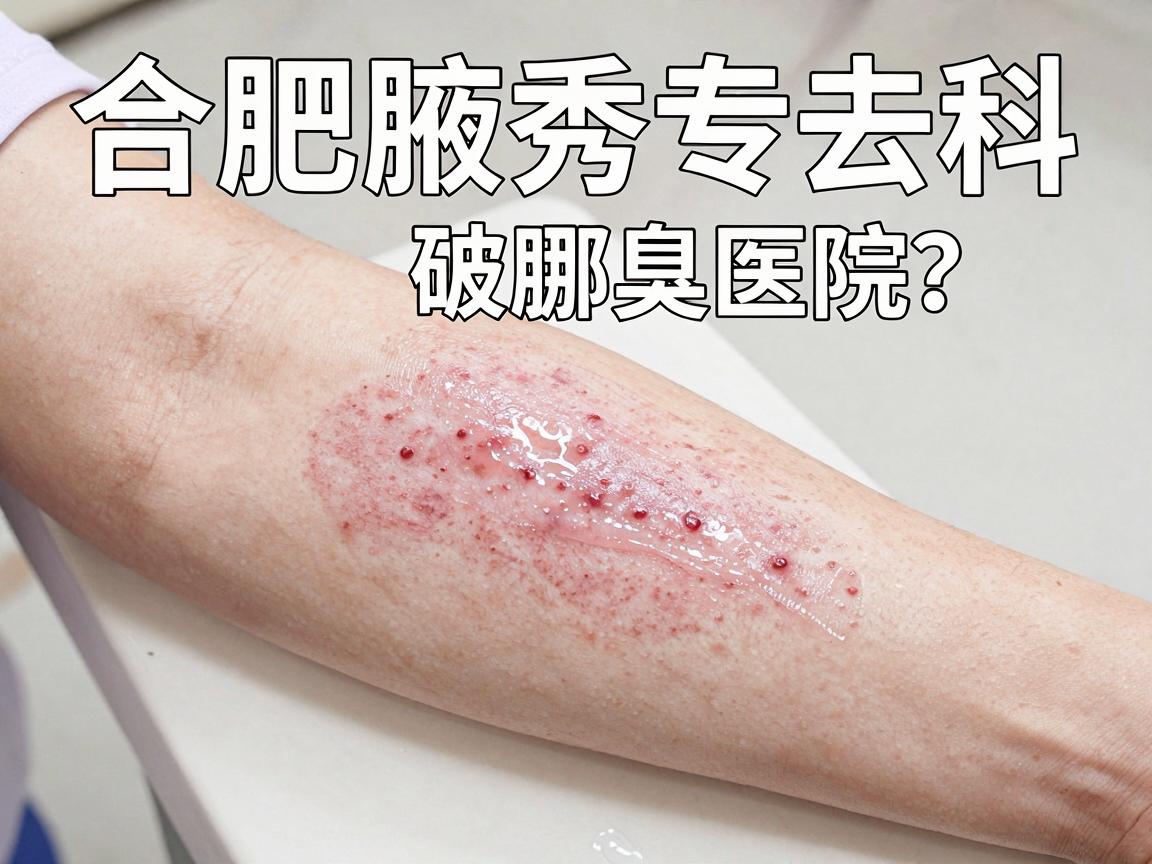 合肥腋臭治疗去哪家医院？合肥腋秀专科破解腋臭难题