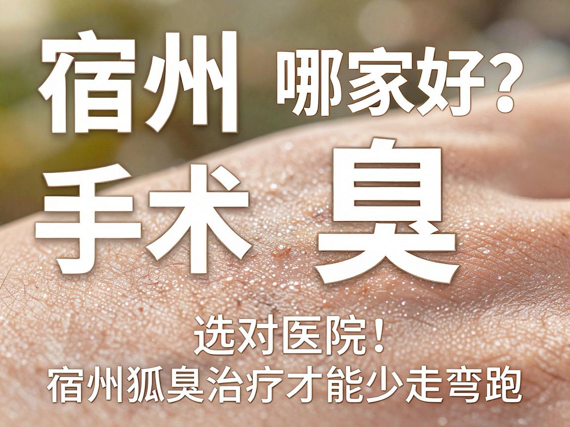 宿州狐臭微创手术哪家好?选对医院,宿州狐臭治疗才能少走弯路 宿州狐臭微创手术哪家好?选对医院,宿州狐臭治疗才能少走弯路