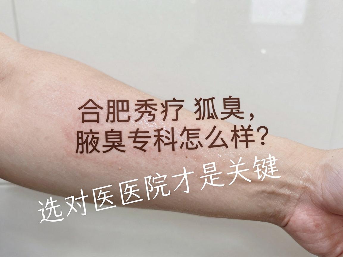 合肥腋秀腋臭专科怎么样?合肥治疗狐臭,选对医院才是关键 合肥腋秀腋臭专科怎么样?合肥治疗狐臭,选对医院才是关键