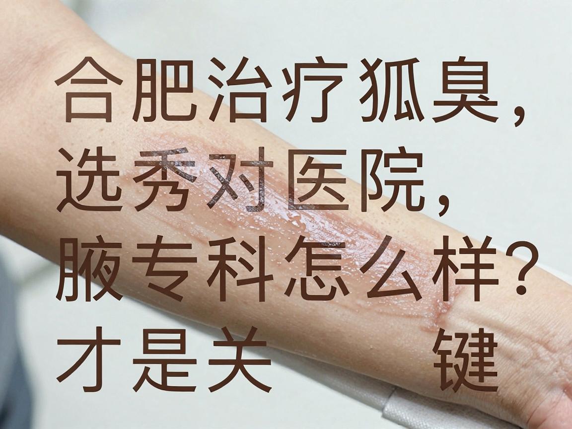 合肥腋秀腋臭专科怎么样?合肥治疗狐臭,选对医院才是关键 合肥腋秀腋臭专科怎么样?合肥治疗狐臭,选对医院才是关键