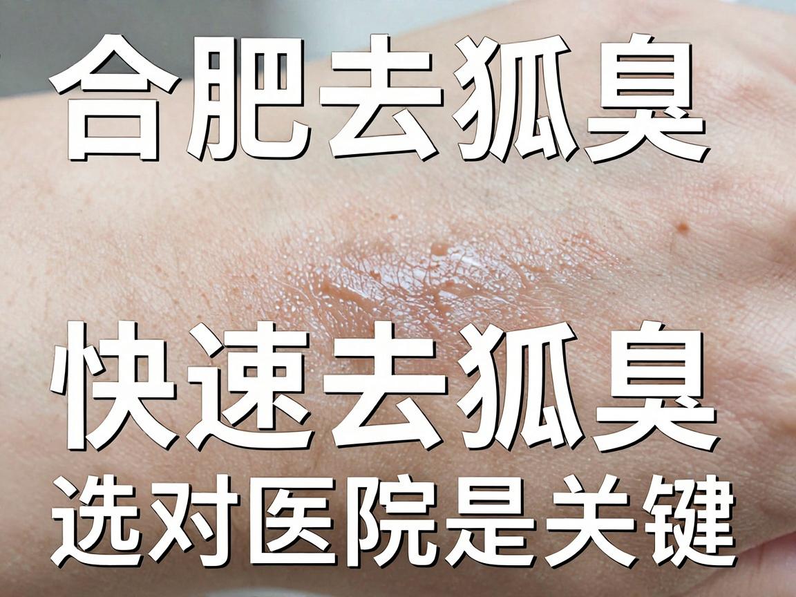 合肥去狐臭去哪家医院？快速去狐臭，选对医院是关键