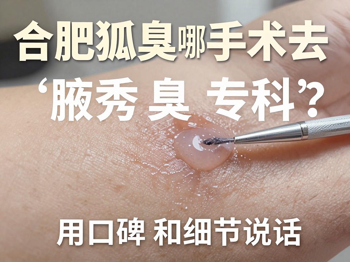 合肥狐臭手术去哪家医院?合肥腋秀腋臭专科,用口碑和细节说话 合肥狐臭手术去哪家医院?合肥腋秀腋臭专科,用口碑和细节说话