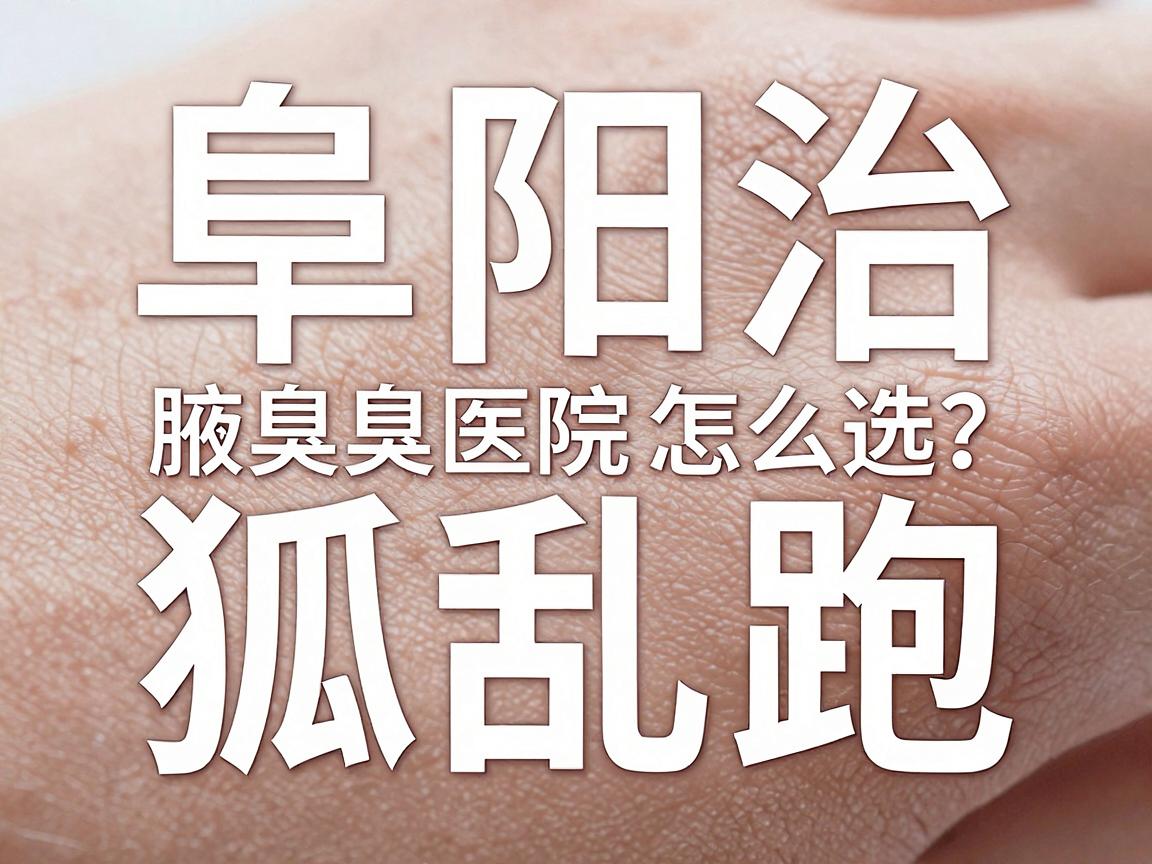 阜阳治狐臭别乱跑,阜阳腋臭医院怎么选?看这篇就够了 阜阳治狐臭别乱跑,阜阳腋臭医院怎么选?看这篇就够了