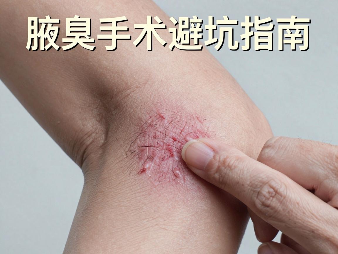 腋臭手术选小切口潜行汗腺清除术?这份腋臭手术避坑指南,把腋臭手术的底牌讲清楚 腋臭手术选小切口潜行汗腺清除术?这份腋臭手术避坑指南,把腋臭手术的底牌讲清楚