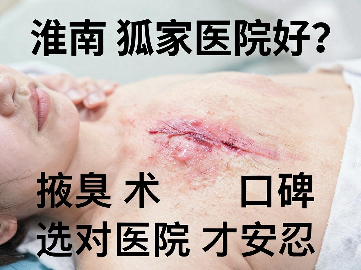 淮南狐臭手术哪家医院好？对比技术、医生与口碑，选对医院才安心