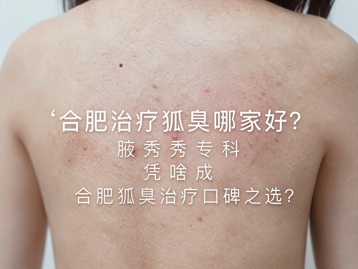 合肥治疗狐臭哪家好?腋秀专科凭啥成为合肥狐臭治疗口碑之选? 合肥治疗狐臭哪家好?腋秀专科凭啥成为合肥狐臭治疗口碑之选?