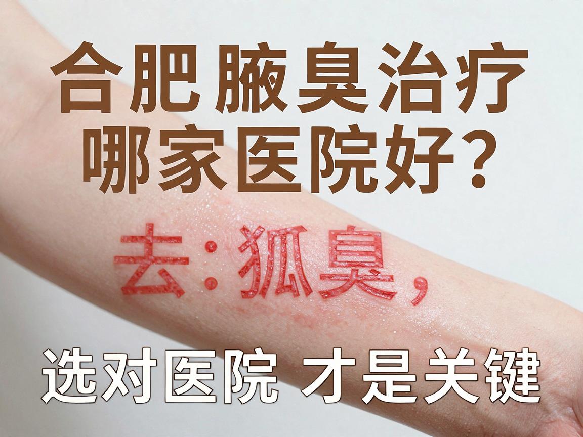 合肥腋臭治疗哪家医院好?去除狐臭,选对医院才是关键 合肥腋臭治疗哪家医院好?去除狐臭,选对医院才是关键