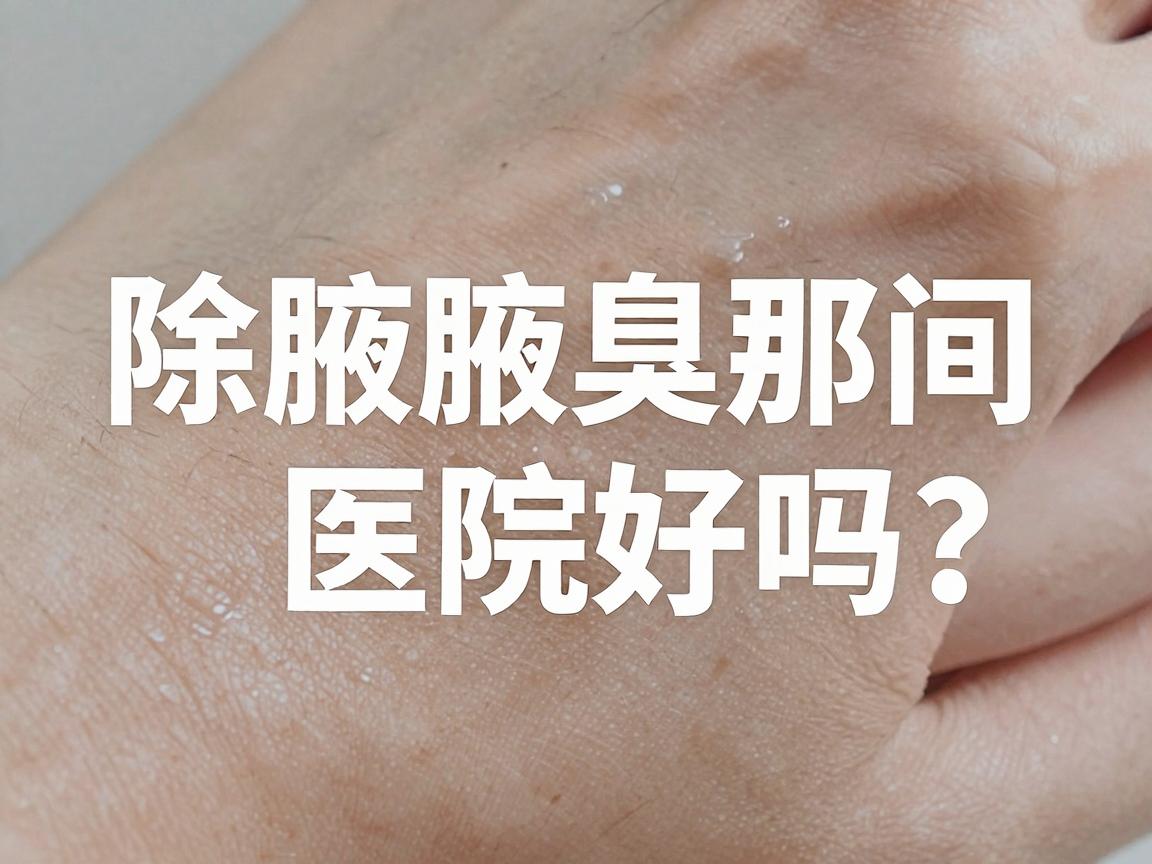 合肥除腋臭那间医院好吗?选对腋臭专科,比盲目除味更重要 合肥除腋臭那间医院好吗?选对腋臭专科,比盲目除味更重要